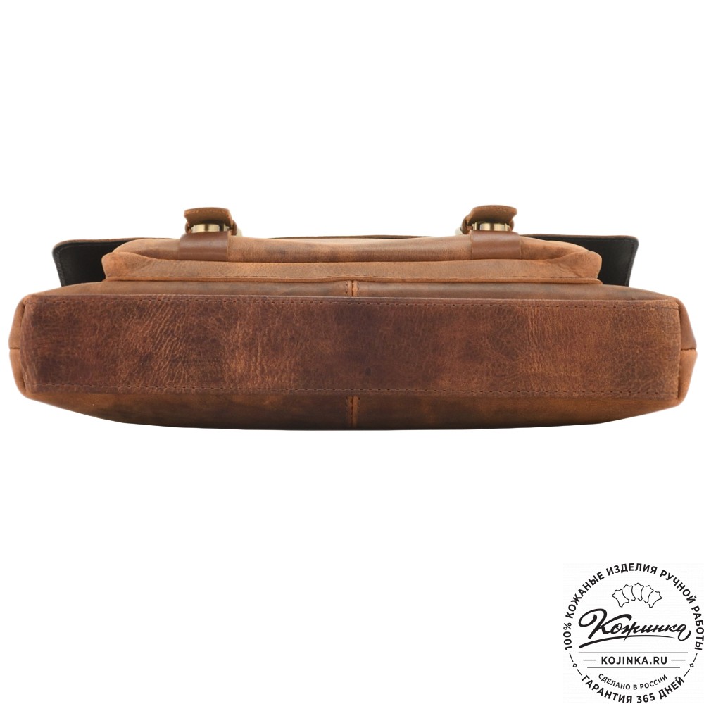 Кожаный портфель "Честер" (коричневый винтаж)